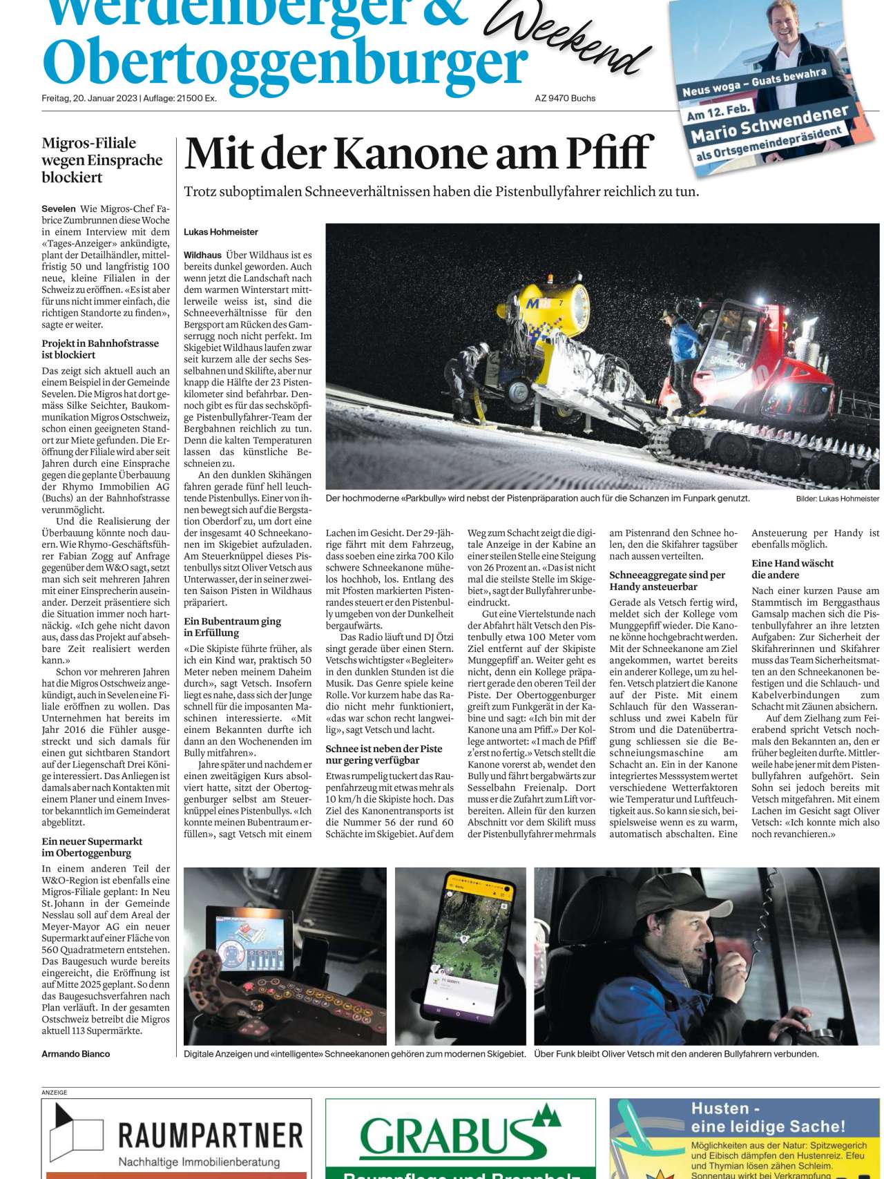 20. Januar 2023 im WundO