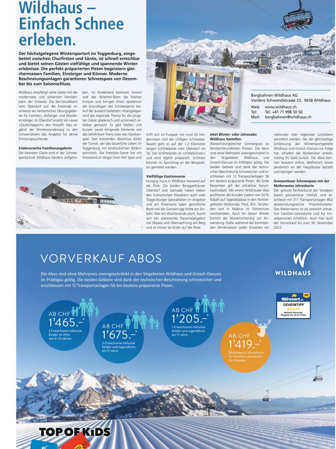 18. November 2022 im Rheintaler und WundO