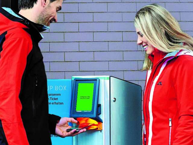 Webshop und Pickup-Box